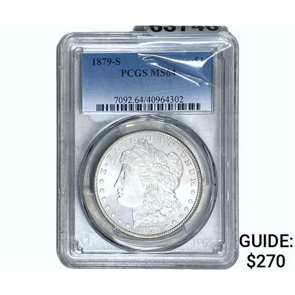 1879-S Morgan Silver Dollar PCGS MS64