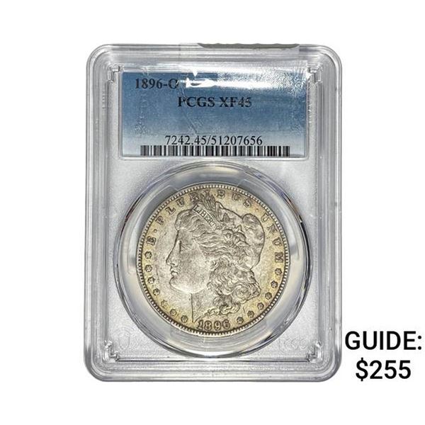 1896-O Morgan Silver Dollar PCGS XF45