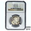Image 1 : 1949 Franklin Half Dollar NGC MS65 FBL