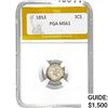 Image 1 : 1853 Silver Three Cent PGA MS61
