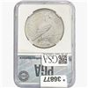Image 2 : 1921 Silver Peace Dollar PGA MS63+