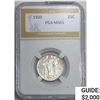 Image 1 : 1920 Standing Liberty Quarter PGA MS65