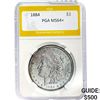 Image 1 : 1884-CC Morgan Silver Dollar PGA MS64+