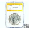 Image 1 : 1899 Morgan Silver Dollar PGA MS62