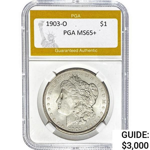 1903-O Morgan Silver Dollar PGA MS65+
