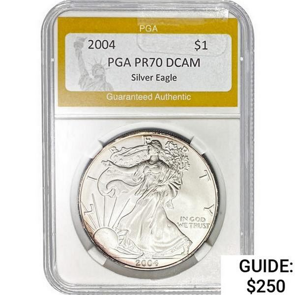 2004 Silver Eagle PGA PR70 DCAM
