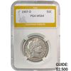 Image 1 : 1907-D Barber Half Dollar PGA MS64