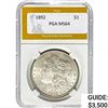 Image 1 : 1892 Morgan Silver Dollar PGA MS64