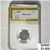 1870 Indian Head Cent PGA AU50