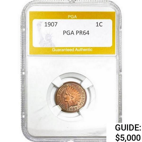 1907 Indian Head Cent PGA PR64