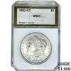 Image 1 : 1882-CC Morgan Silver Dollar PCI MS65