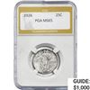 Image 1 : 1926 Standing Liberty Quarter PGA MS65