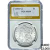 Image 1 : 1881-CC Morgan Silver Dollar PGA MS64