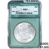 1878 REV 79 Morgan Silver Dollar NTC MS61