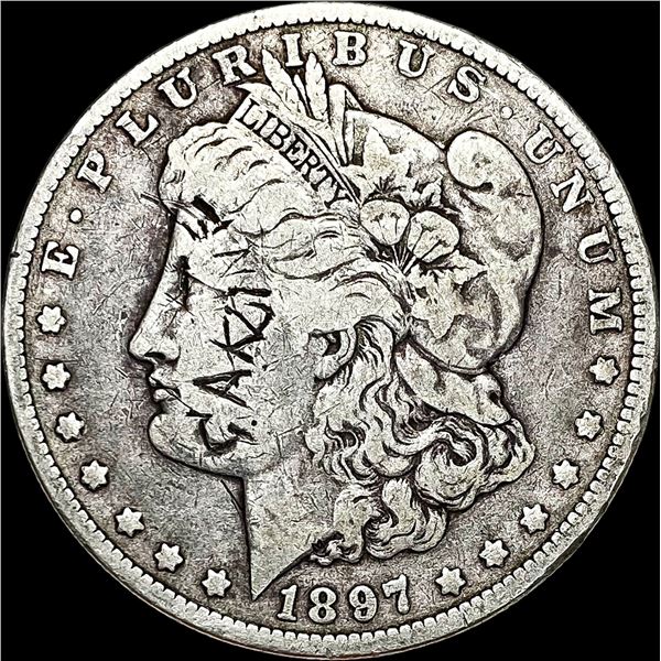 1897-O Morgan Silver Dollar NEARLY UNCIRCULATED