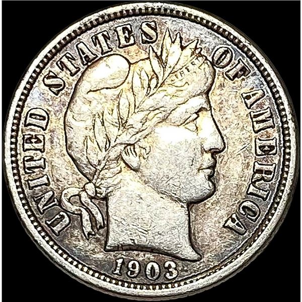 1903-O Silver Barber Dime CLOSELY UNCIRCULATED