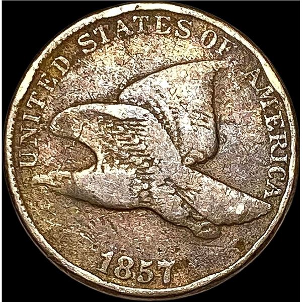 1857 Flying Eagle Cent NICELY CIRCULATED