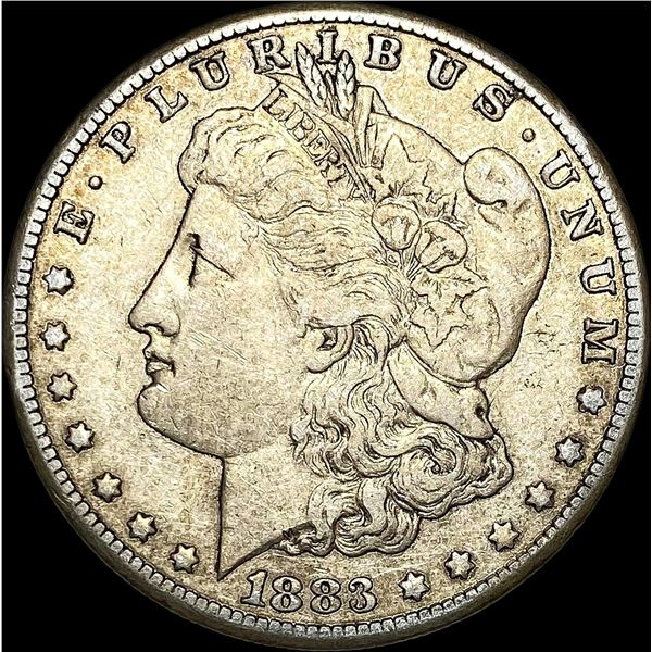 1883-CC Morgan Silver Dollar LIGHTLY CIRCULATED