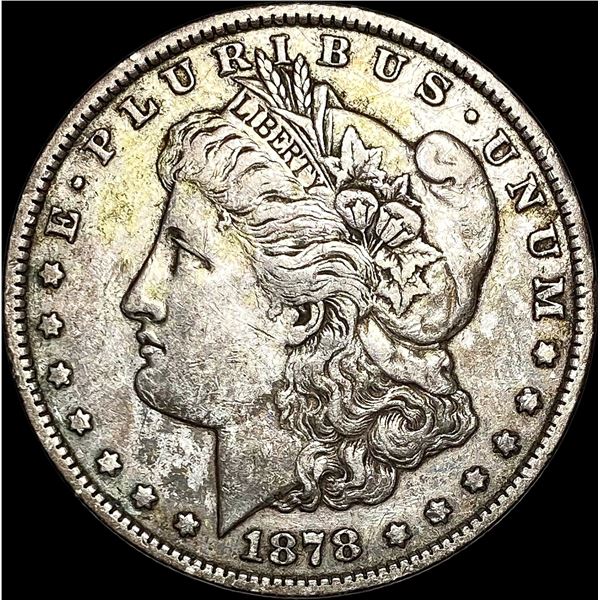 1878-CC Silver Morgan Dollar NEARLY UNCIRCULATED