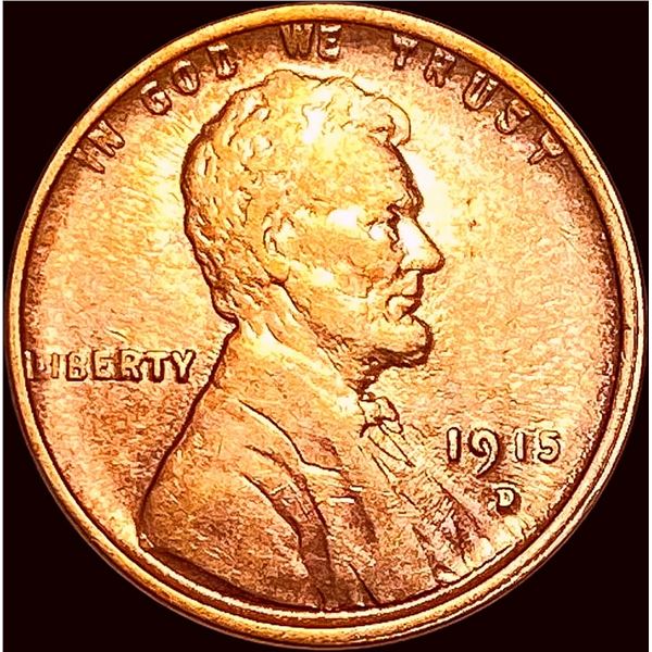 1915-D Lincoln Wheat Cent CLOSELY UNCIRCULATED