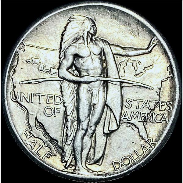 1926 Silver Oregon Trail Half Dollar GEM BU