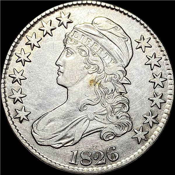 1826 Capped Bust Half Dollar CLOSELY UNCIRCULATED