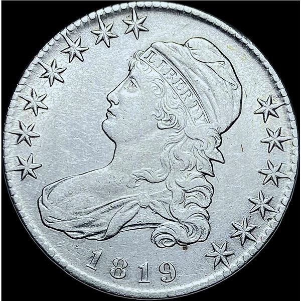 1819 Capped Bust Half Dollar CHOICE AU