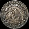 Image 2 : 1827 Capped Bust Half Dollar NEARLY UNCIRCULATED