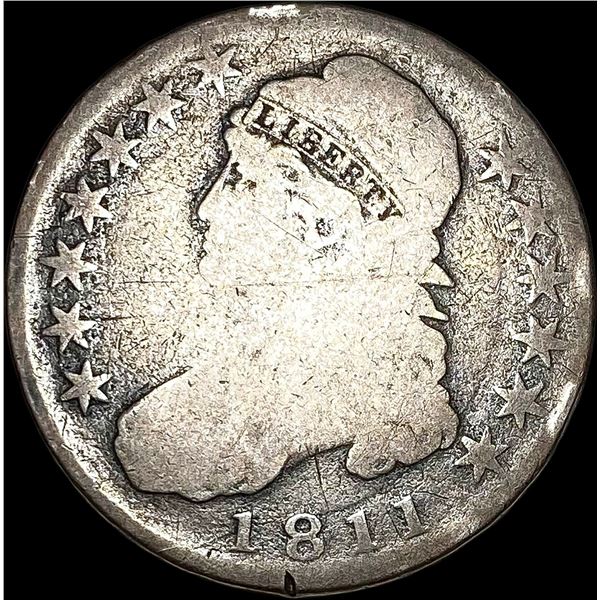 1811 Capped Bust Half Dollar NICELY CIRCULATED