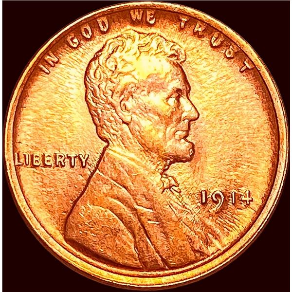 1914 Lincoln Wheat Cent CHOICE BU
