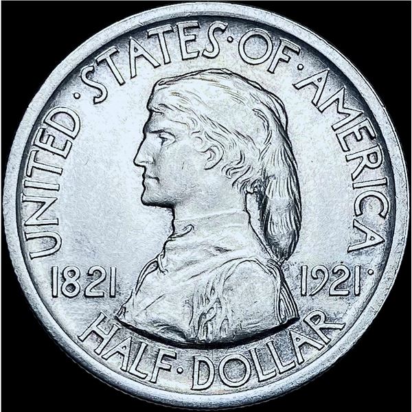 1921 Missouri Silver Half Dollar GEM BU