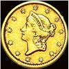 Image 1 : 1851 Gold $1 Type 1  Liberty LIGHTLY CIRCULATED