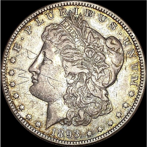 1893-O Silver Morgan Dollar LIGHTLY CIRCULATED