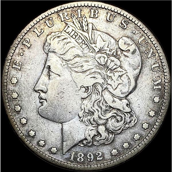 1892-S Silver Morgan Dollar NEARLY UNCIRCULATED