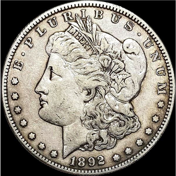 1892-S Silver Morgan Dollar LIGHTLY CIRCULATED