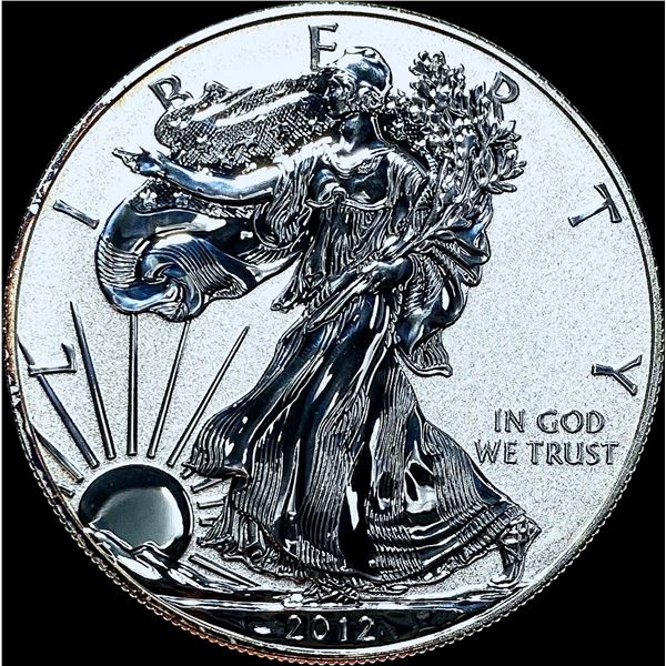 2012-S Rev. Proof Silver American Eagle $1 GEM PROOF