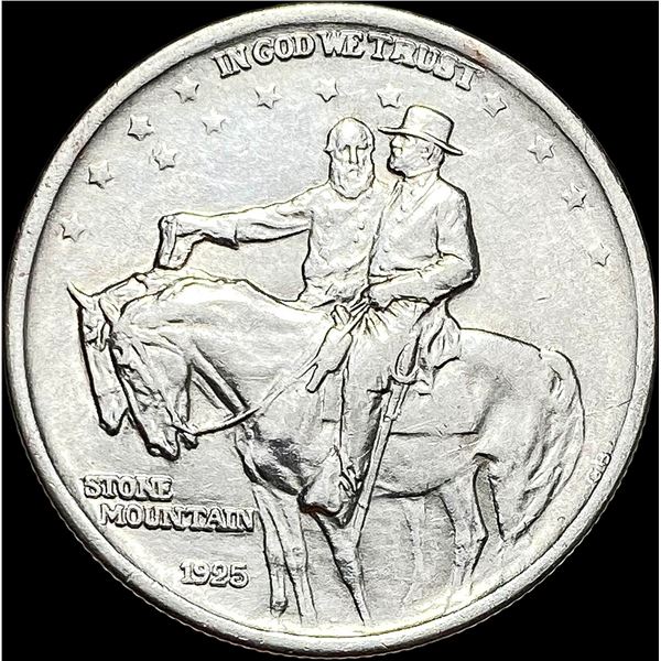1925 Stone Mountain Silver Half Dollar UNCIRCULATED