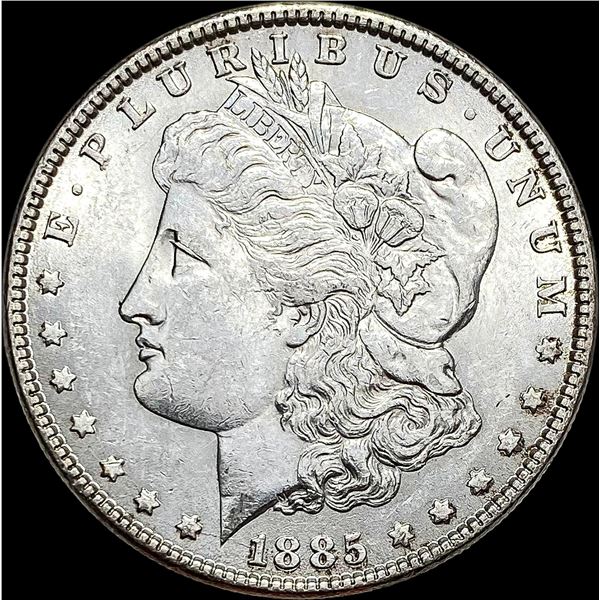 1885 Silver Morgan Dollar CLOSELY UNCIRCULATED