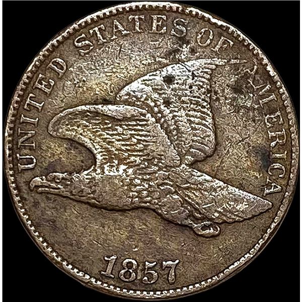 1857 Flying Eagle Cent LIGHTLY CIRCULATED