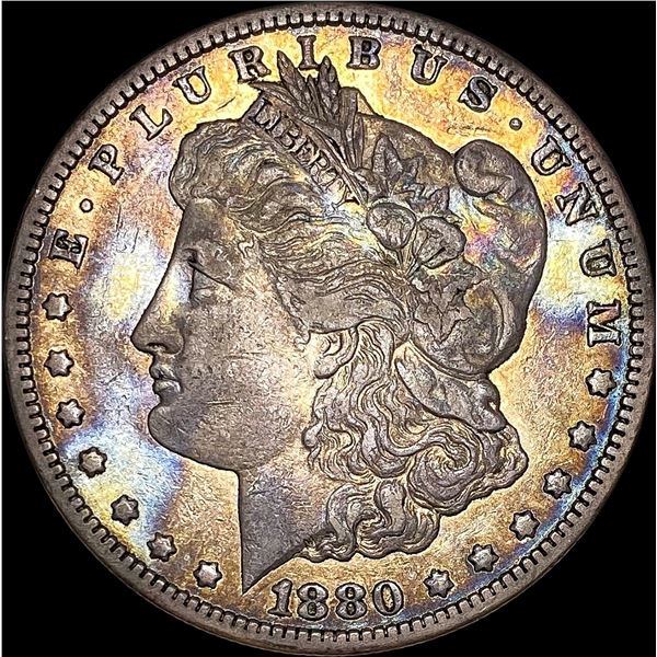 1880/79-CC REV 78 Silver Morgan Dollar NEARLY UNCIRCULATED