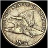 Image 1 : 1857 Copper-Nickel Flying Eagle Cent HIGH GRADE