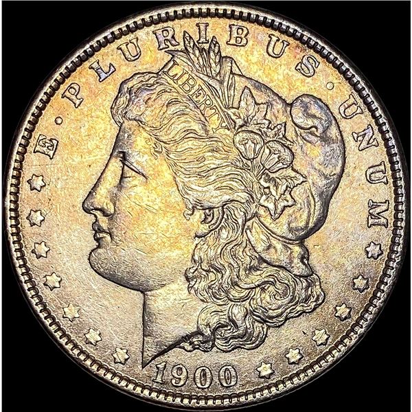 1900 Toned Morgan Silver Dollar UNCIRCULATED