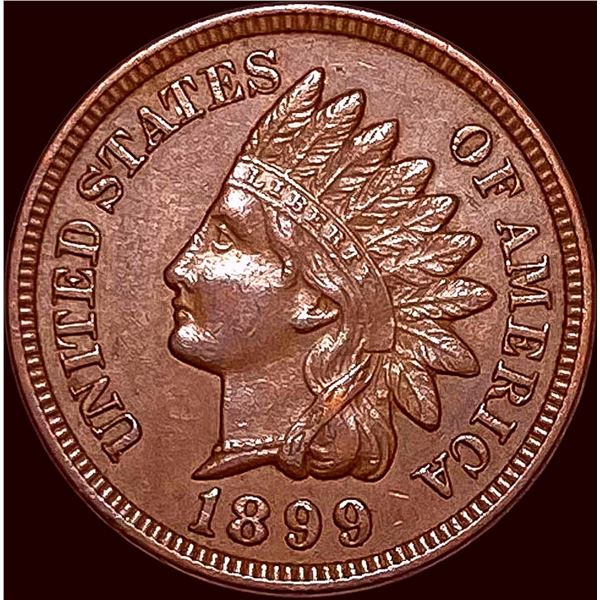 1899 Indian Head Cent CHOICE AU