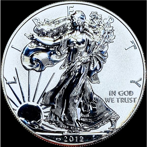 2012-S Rev. Proof Silver American Eagle $1 GEM PROOF