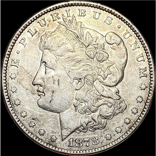 1878 7/8TF Silver Morgan Dollar CLOSELY UNCIRCULATED