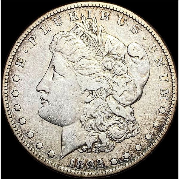 1892-S Silver Morgan Dollar NEARLY UNCIRCULATED