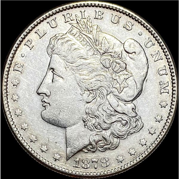 1878-S Silver Morgan Dollar CLOSELY UNCIRCULATED