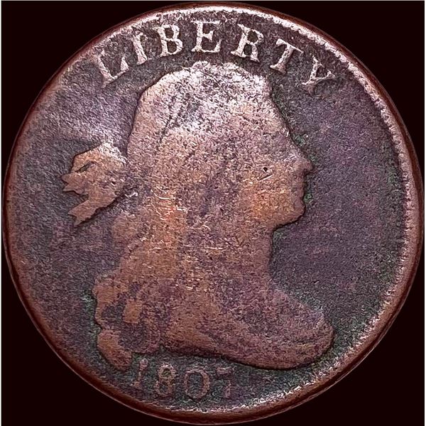 1807 Draped Bust Large Cent HIGH GRADE