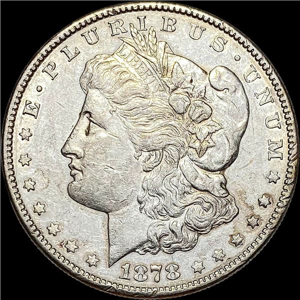1878-S Silver Morgan Dollar CLOSELY UNCIRCULATED