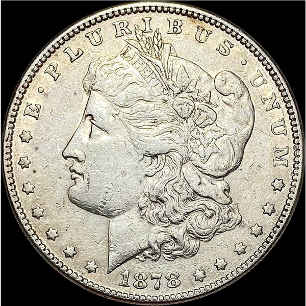 1878 Silver Morgan Dollar CLOSELY UNCIRCULATED